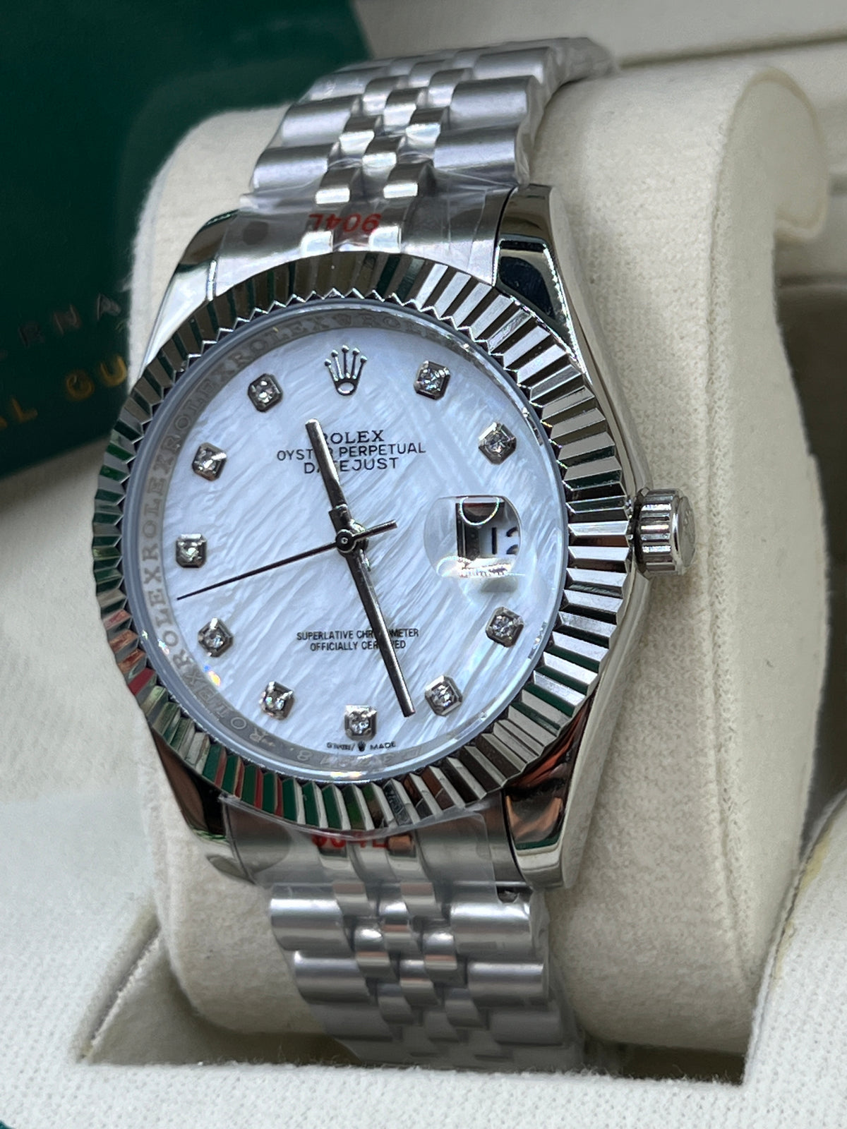 ROLEX DATE JUST PEARL JUBILEE #DT9