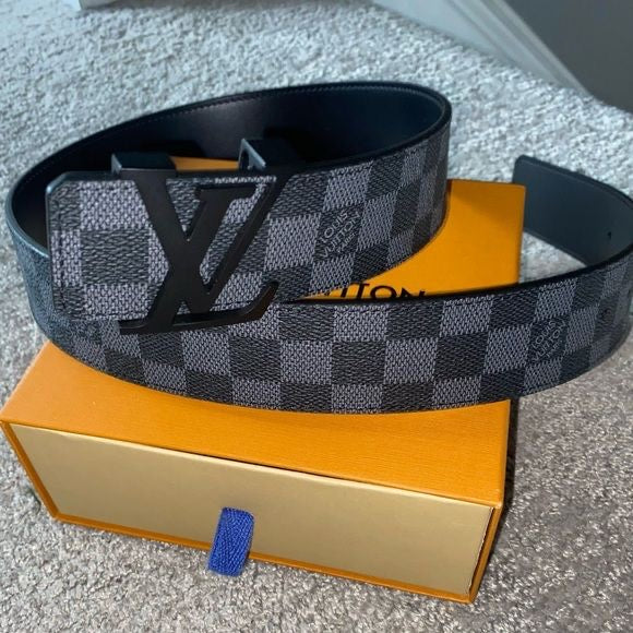 LOUIS VUITTON BELT - LV, BROWN,GOLD,SILVER,BLACK - FULLSET - HIGH END QUALITY