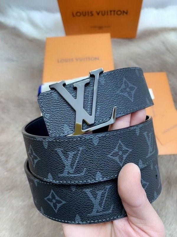 LOUIS VUITTON BELT - LV, BROWN,GOLD,SILVER,BLACK - FULLSET - HIGH END QUALITY
