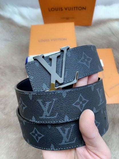 LOUIS VUITTON BELT - LV, BROWN,GOLD,SILVER,BLACK - FULLSET - HIGH END QUALITY