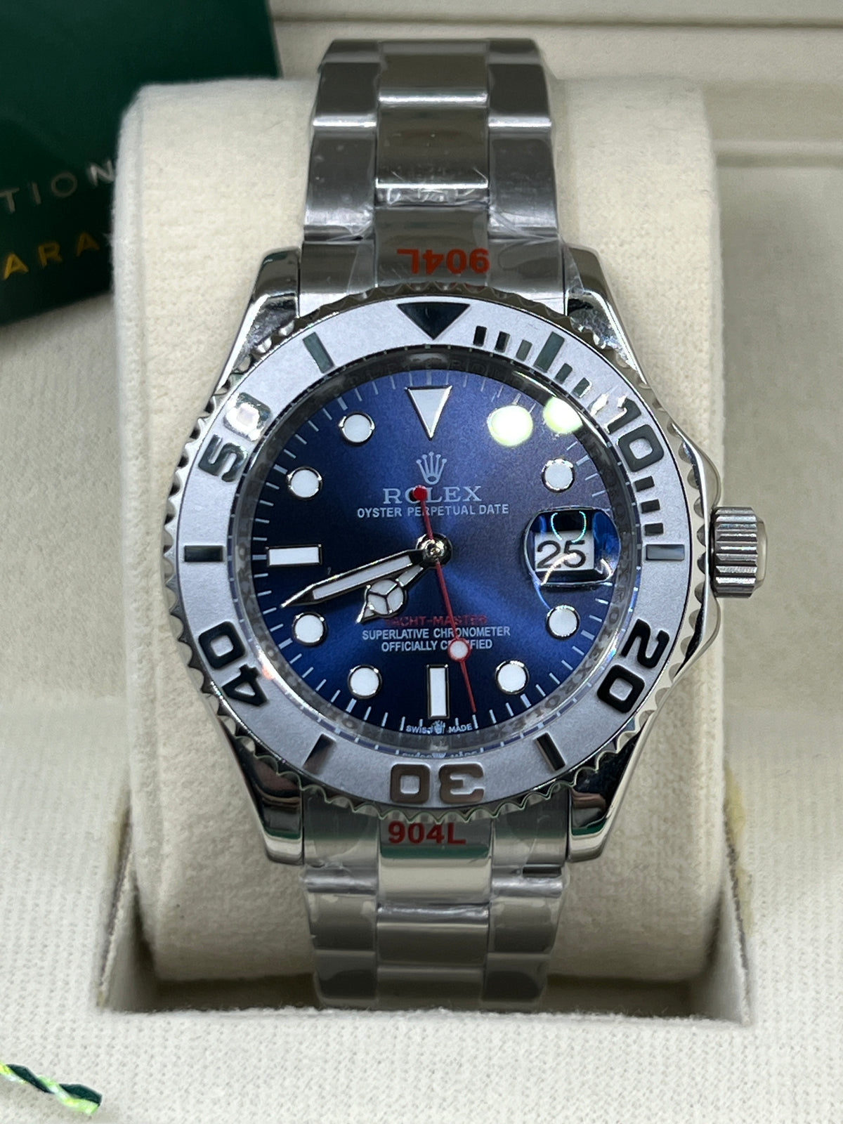 ROLEX YACHT-MASTER BLUE #YM1
