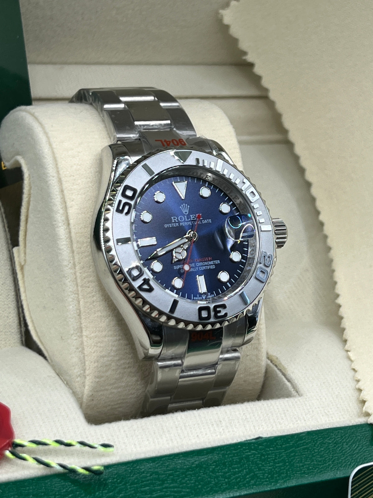 ROLEX YACHT-MASTER BLUE #YM1