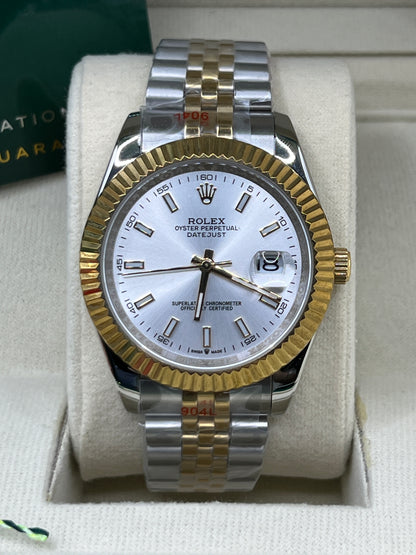 ROLEX DATE JUST METALLIC BICOLORE JUBILÉ #DT18