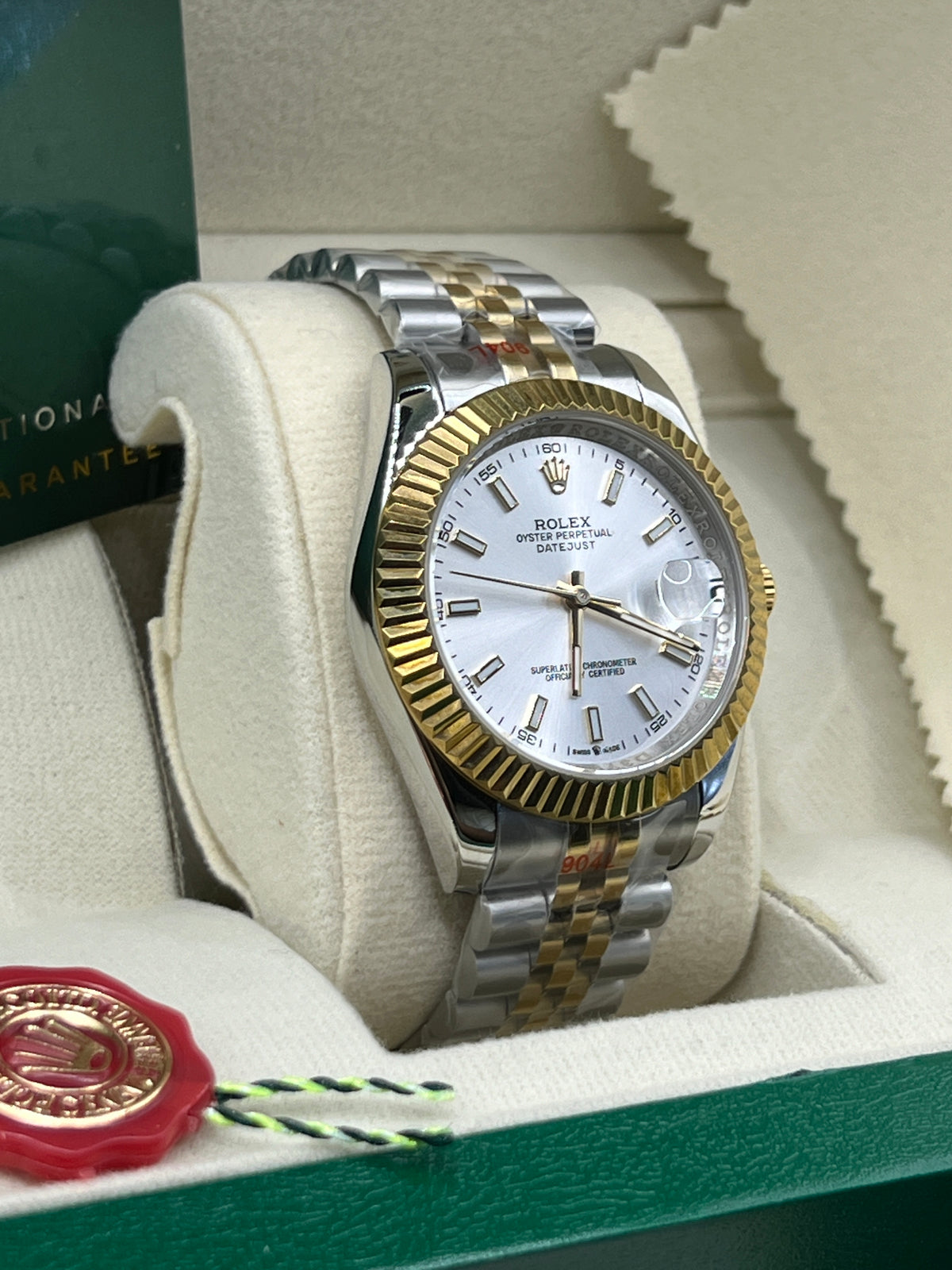 ROLEX DATE JUST METALLIC BICOLORE JUBILÉ #DT18