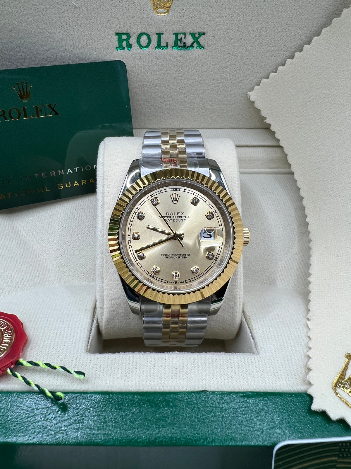 ROLEX DATEJUST GOLD TWO-TONE JUBILEE #DT20
