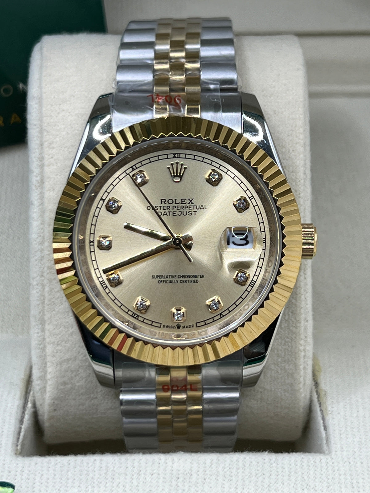 ROLEX DATEJUST GOLD TWO-TONE JUBILEE #DT20