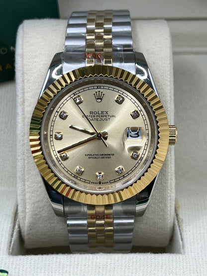 ROLEX DATEJUST GOLD TWO-TONE JUBILEE #DT20