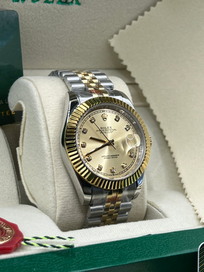 ROLEX DATEJUST GOLD TWO-TONE JUBILEE #DT20