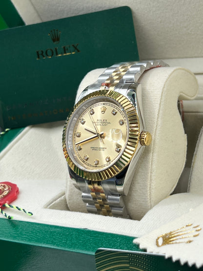 ROLEX DATEJUST GOLD TWO-TONE JUBILEE #DT20
