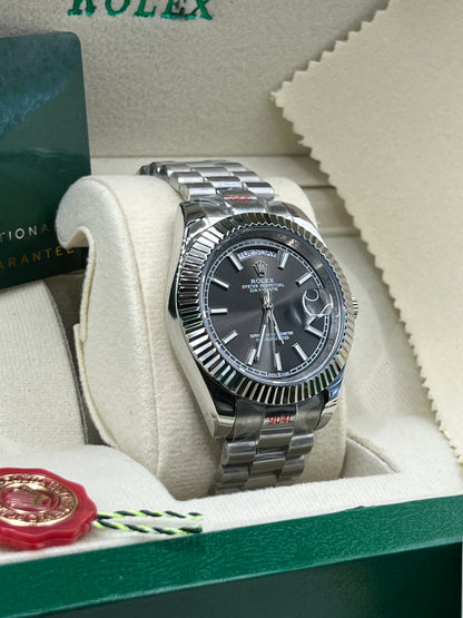 ROLEX DAY-DATE GRAY METALLIC #DD4