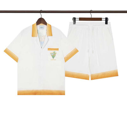 CASABLANCA PARIS SUMMER SET – Premium Shirt & Shorts Set