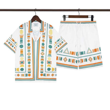 CASABLANCA PARIS SUMMER SET – Premium Shirt & Shorts Set