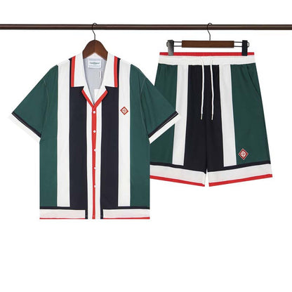 CASABLANCA PARIS SUMMER SET – Premium Shirt & Shorts Set