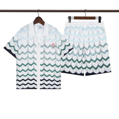 CASABLANCA PARIS SUMMER SET – Premium Shirt & Shorts Set