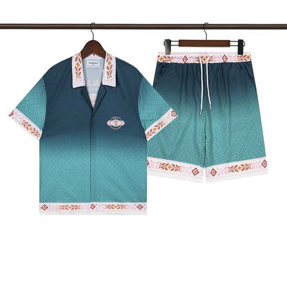 CASABLANCA PARIS SUMMER SET – Premium Shirt & Shorts Set
