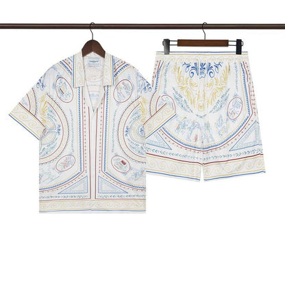 CASABLANCA PARIS SUMMER SET – Premium Shirt & Shorts Set