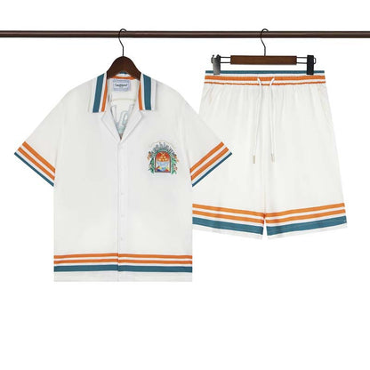 CASABLANCA PARIS SUMMER SET – Premium Shirt & Shorts Set