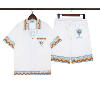 CASABLANCA PARIS SUMMER SET – Premium Shirt & Shorts Set