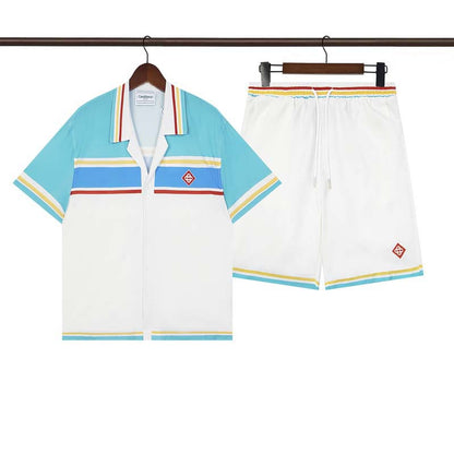 CASABLANCA PARIS SUMMER SET – Premium Shirt & Shorts Set