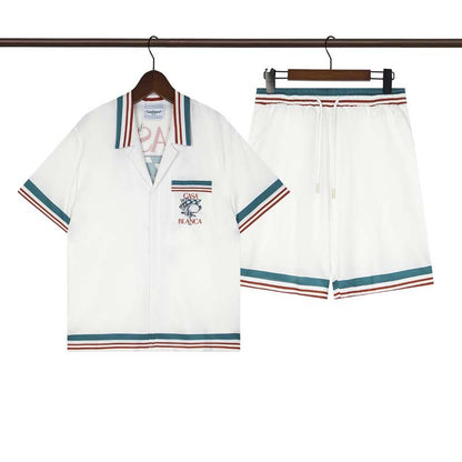 CASABLANCA PARIS SUMMER SET – Premium Shirt & Shorts Set