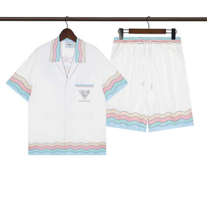CASABLANCA PARIS SUMMER SET – Premium Shirt & Shorts Set