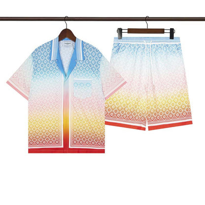 CASABLANCA PARIS SUMMER SET – Premium Shirt & Shorts Set