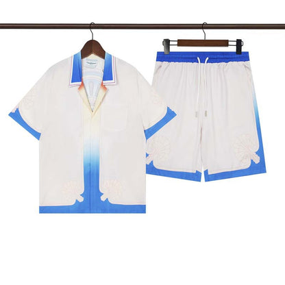 CASABLANCA PARIS SUMMER SET – Premium Shirt & Shorts Set
