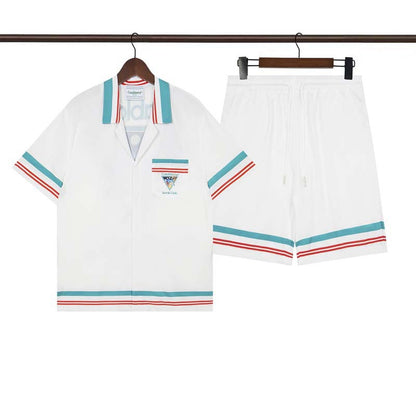 CASABLANCA PARIS SUMMER SET – Premium Shirt & Shorts Set