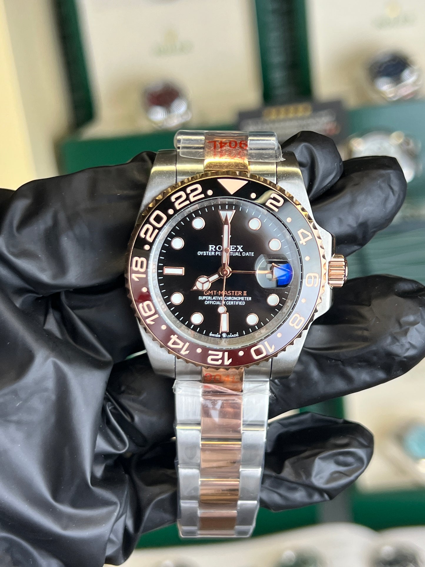 ROLEX GMT-MASTER II 40MM U1 FACTORY - AUTOMATIK