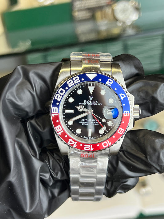 ROLEX GMT-MASTER II  "PEPSI"  U1 FACTORY - AUTOMATIK