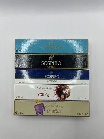 XERJOFF/CASAMORATI/SOSPIRO - PARFUM 33ML - 600 SPRAYS