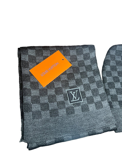 LOUIS VUITTON - SCARF & HAT SET - FULL SET