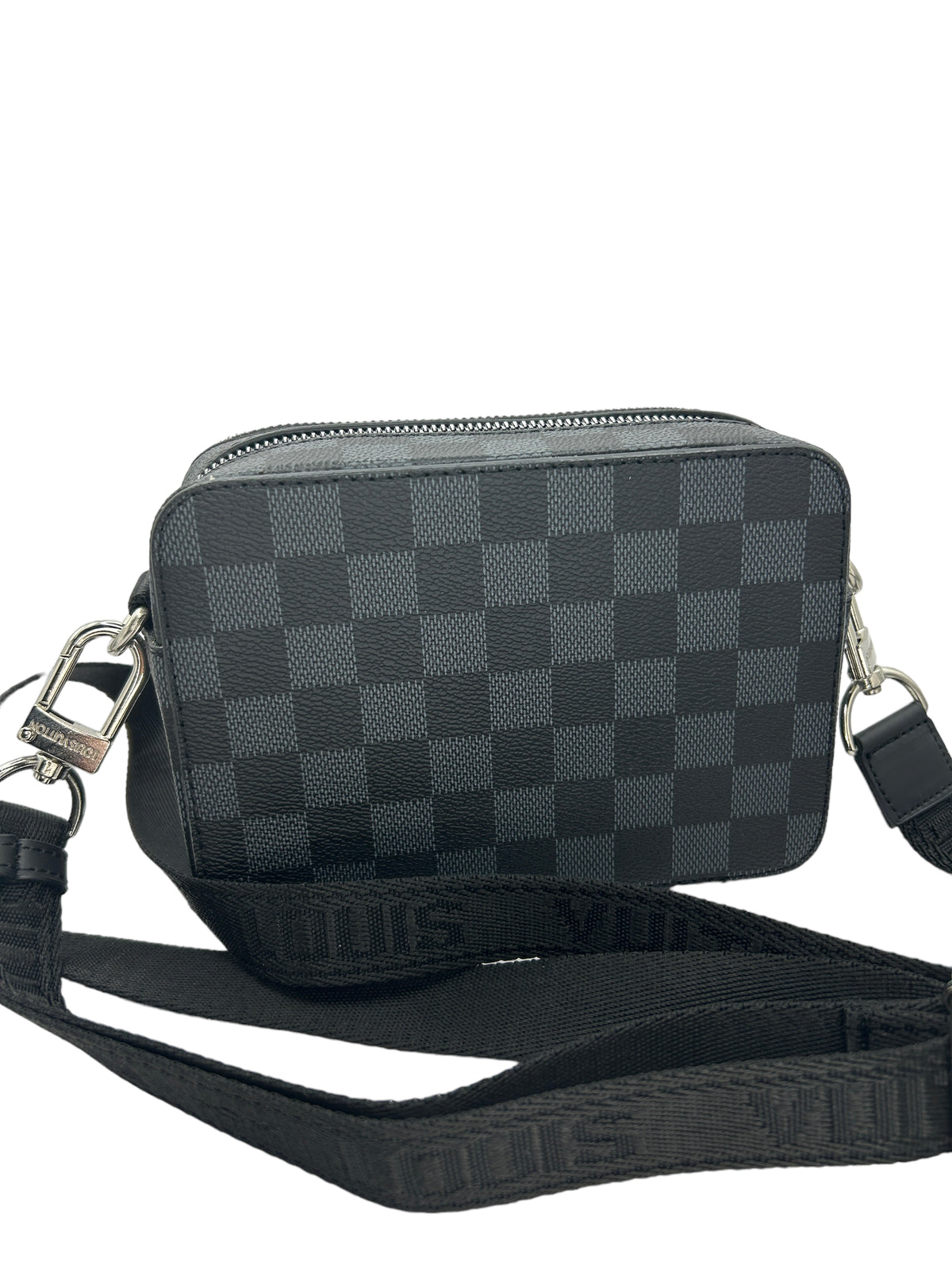 LOUIS VUITTON BAG - Damier Graphite Alpha - SMALL - UNISEX - CHECKED