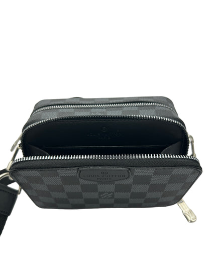 LOUIS VUITTON BAG - Damier Graphite Alpha - SMALL - UNISEX - CHECKED