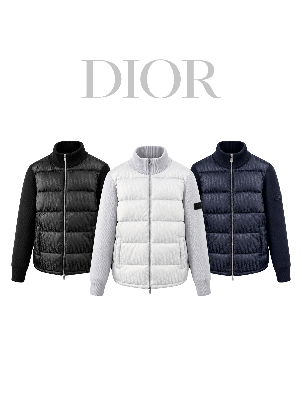 DIOR PUFFER JACKET – HIGH QUALITY 1:1