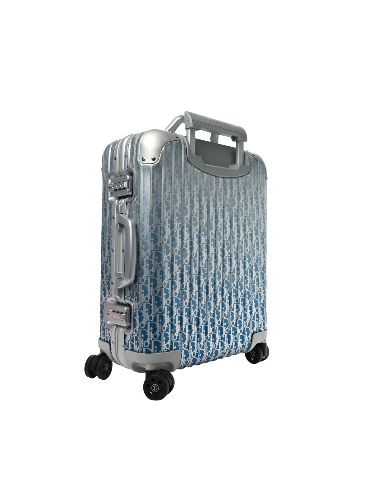 RIMOWA X DIOR ALUMINIUM LUGGAGE -  HIGH QUALITY 1:1