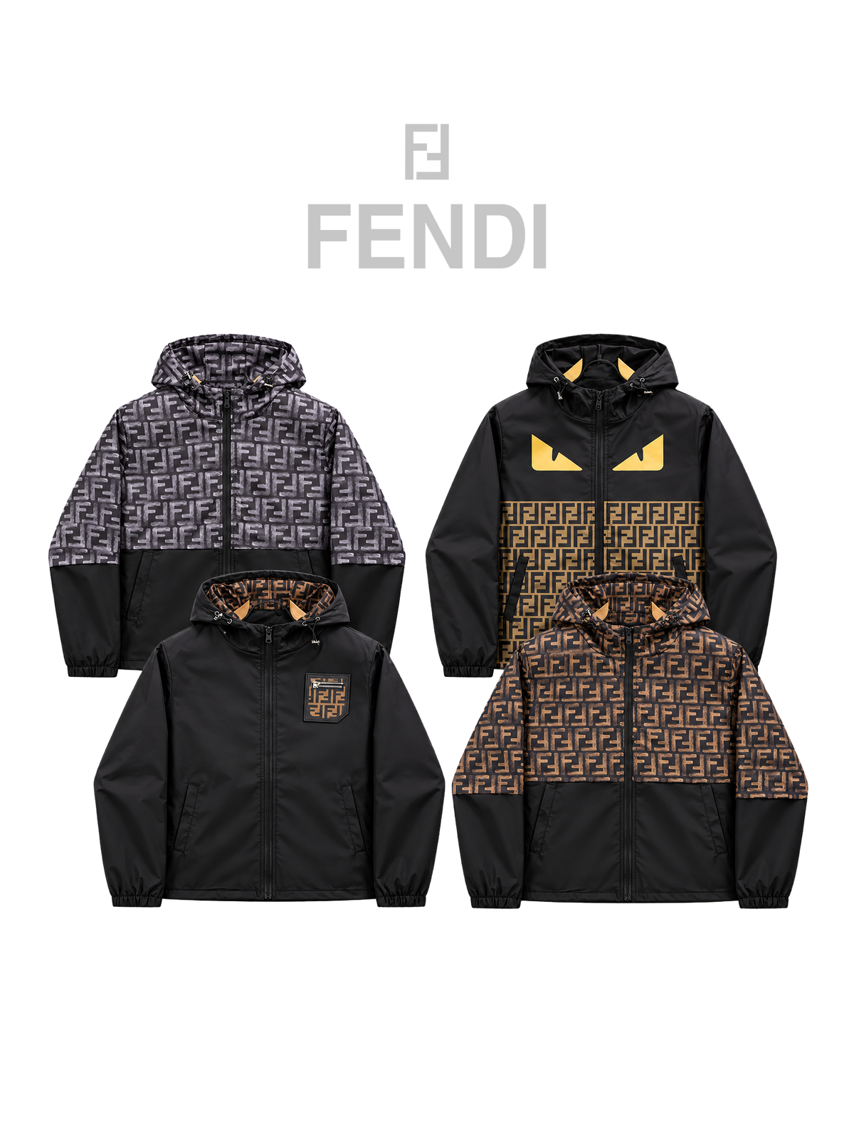FENDI WINDBREAKER JACKET – HIGH QUALITY 1:1