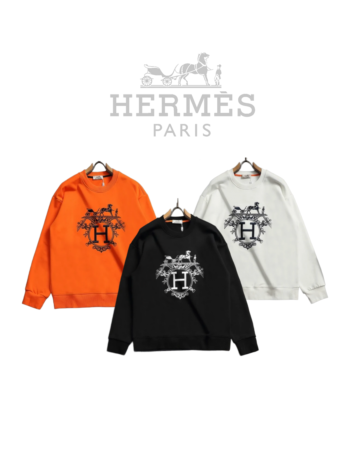 HERMÈS SWEATSHIRT – HIGH QUALITY 1:1