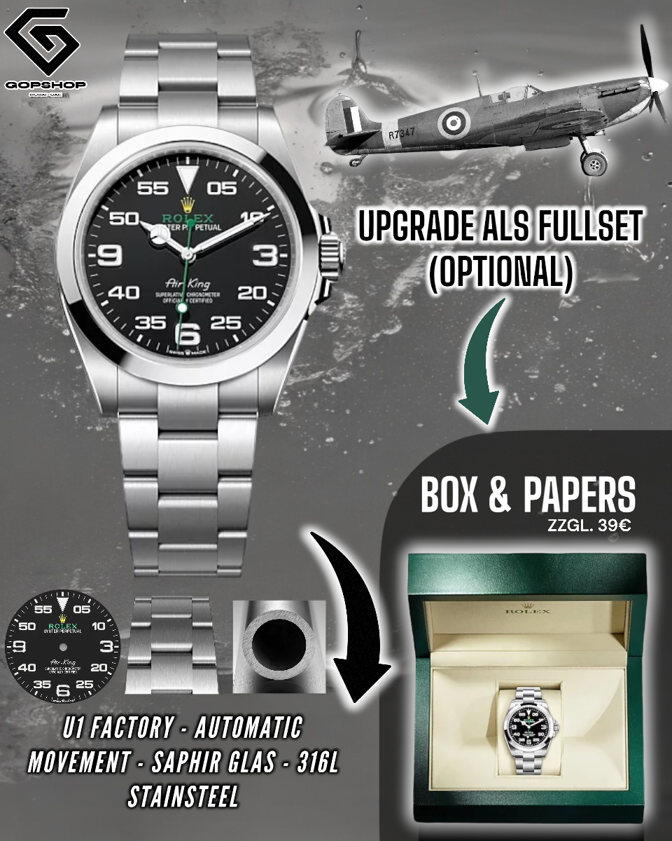 ROLEX AIR-KING - U1 FACTORY - (DROPSHIPPING PRODUKT)