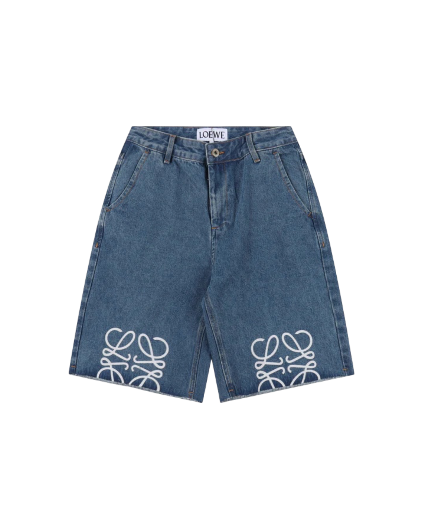 LOEWE ANAGRAM DENIM SHORTS – 1:1 HIGH END