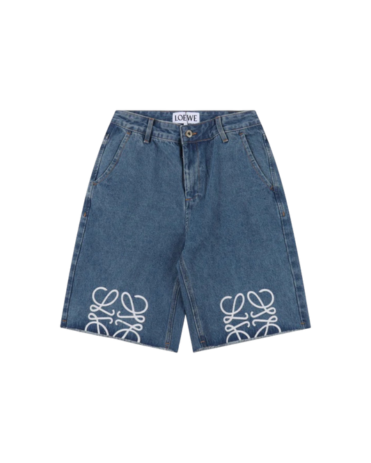LOEWE ANAGRAM DENIM SHORTS – 1:1 HIGH END