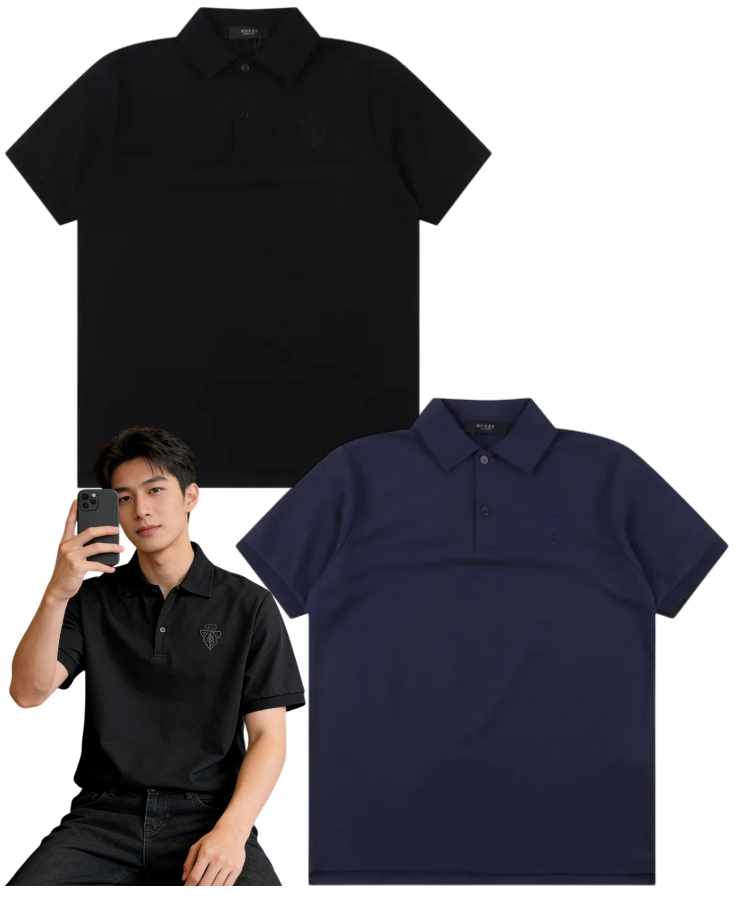 GUCCI POLO T-SHIRT - SUPER CLONE 260g
