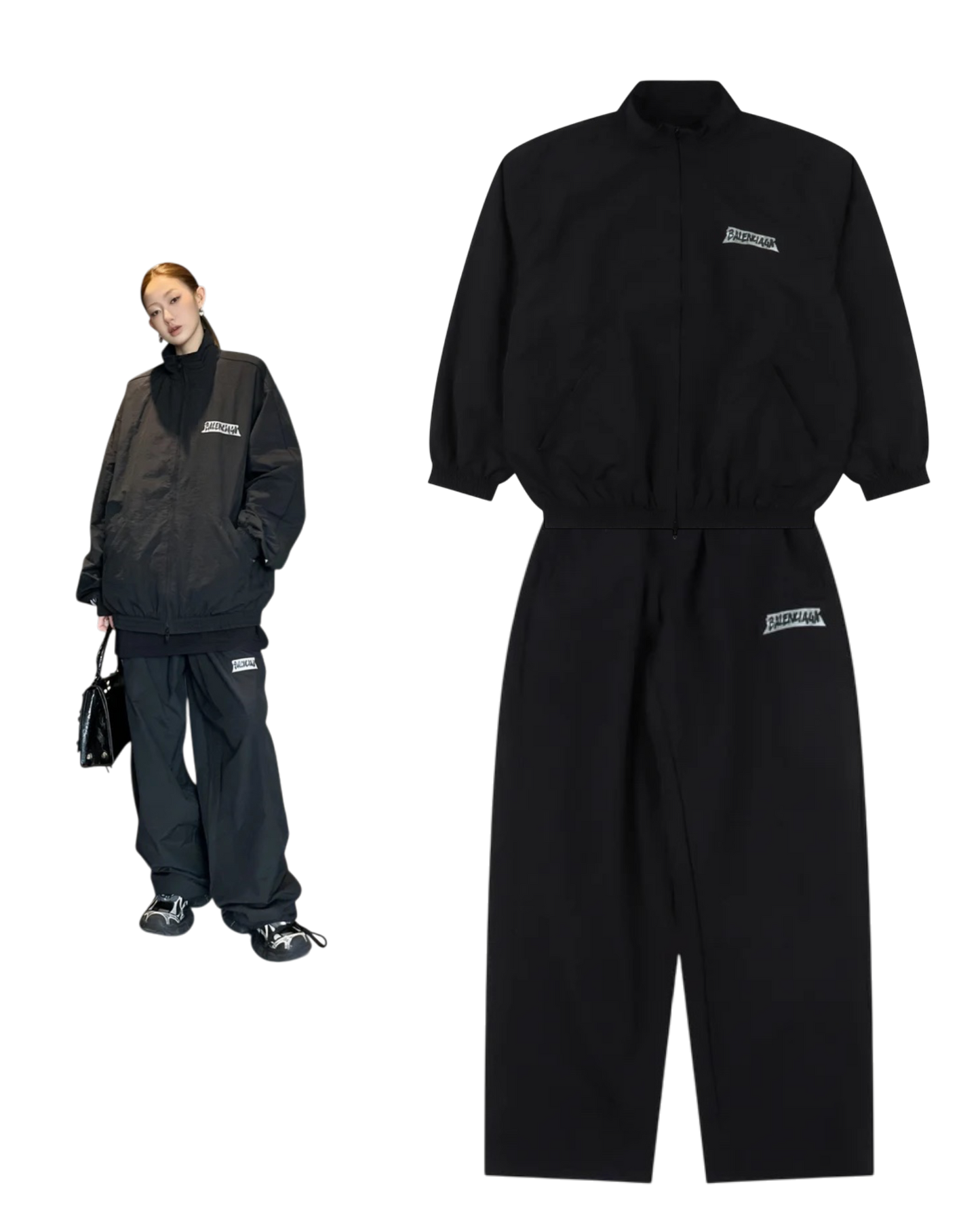 BALENCIAGA TRACK JACKET SET - SUPER CLONE
