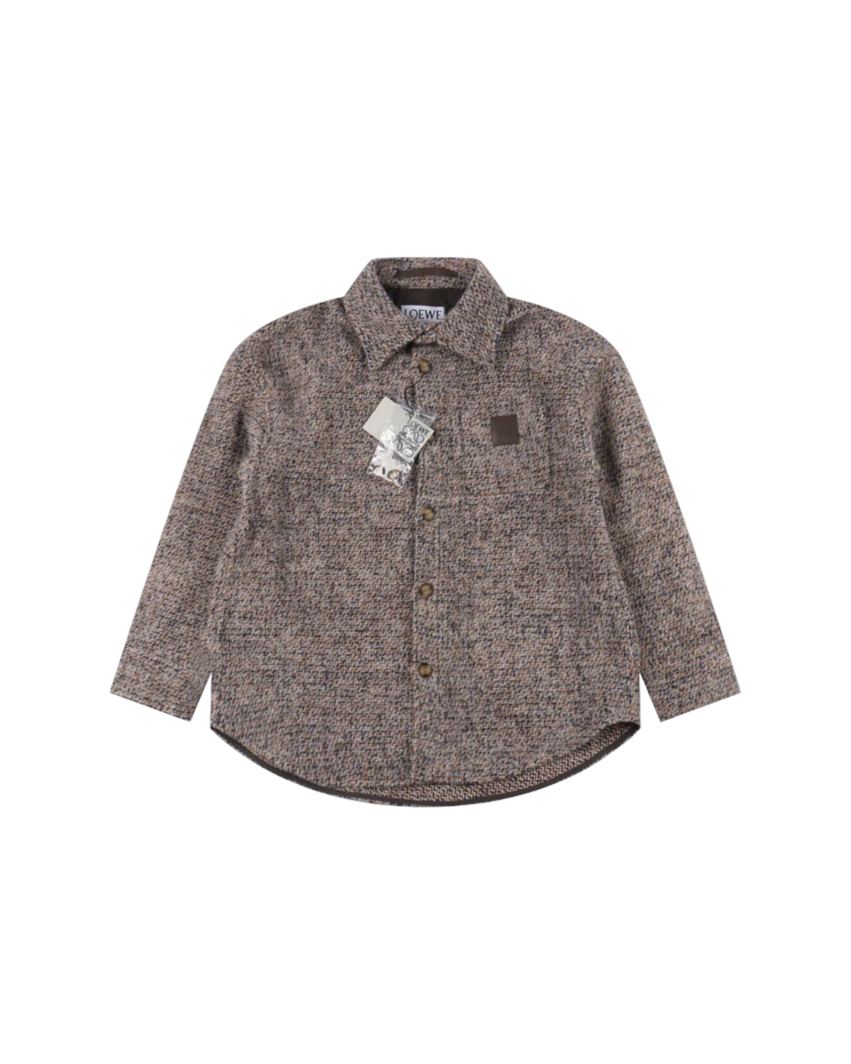 LOEWE WOOL BLEND OVERSHIRT - SUPER CLONE