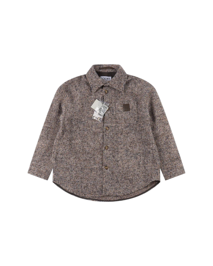 LOEWE WOOL BLEND OVERSHIRT - SUPER CLONE