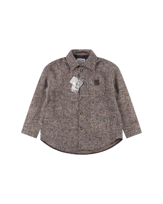 LOEWE WOOL BLEND OVERSHIRT - SUPER CLONE