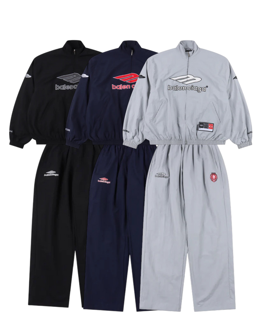 BALENCIAGA TRACK JACKET SET - SUPER CLONE