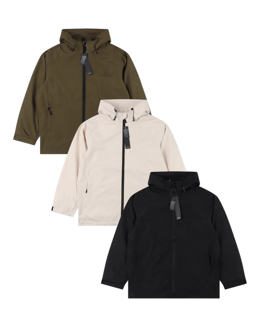 STONE ISLAND FLEECE JACKET - SUPER CLONE