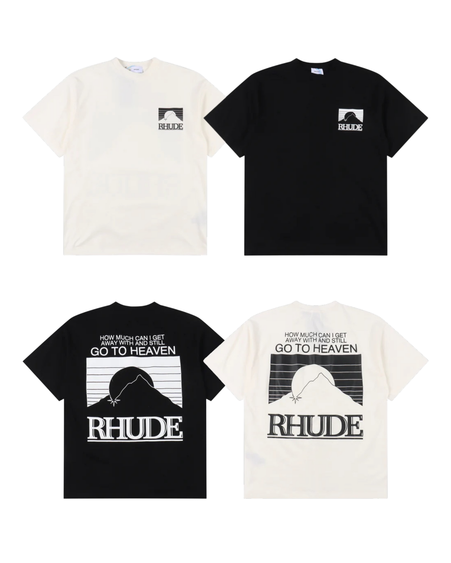 RHUDE T-SHIRT - SUPER CLONE