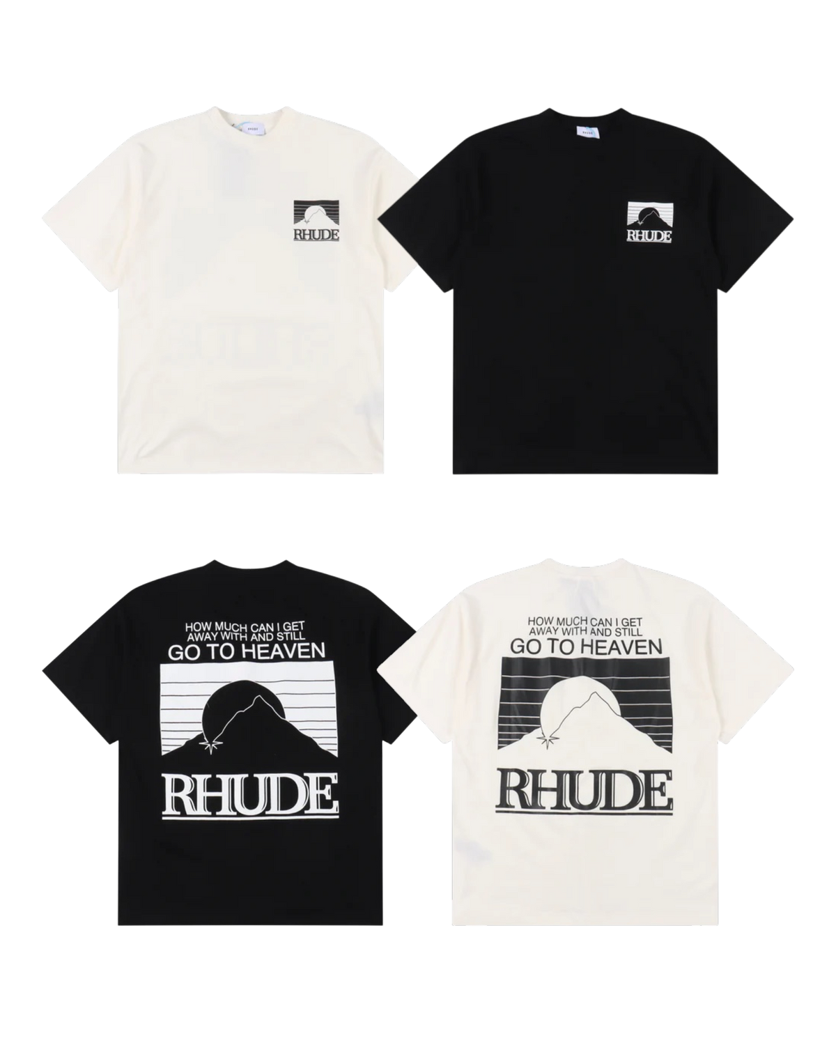 RHUDE T-SHIRT - SUPER CLONE